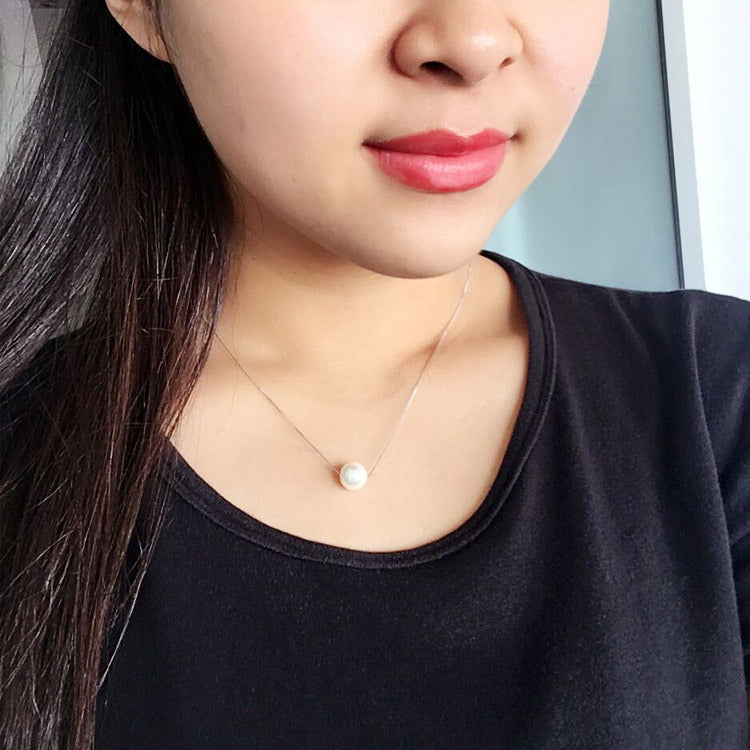 Pearl Clavicle Necklace