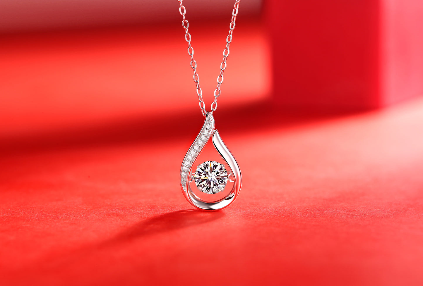 Sterling Silver Tear Drop Pendant