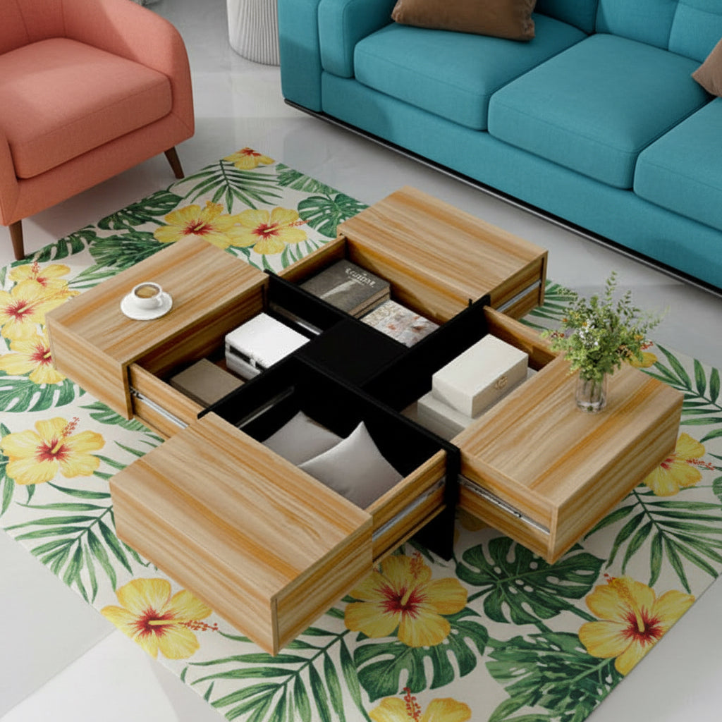Unique Secret Drawer Coffee Table