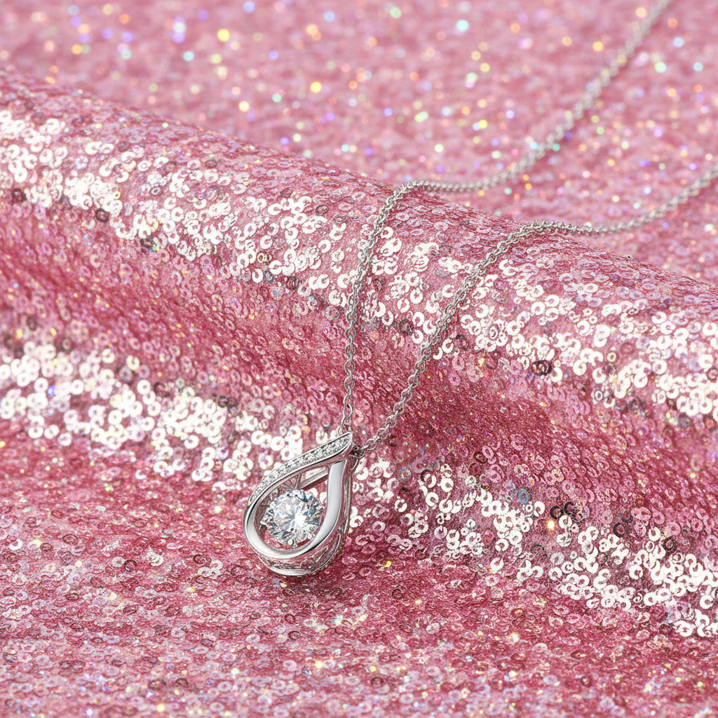 Sterling Silver Tear Drop Pendant