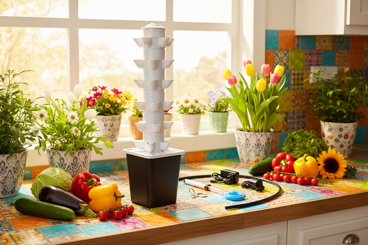 Indoor Sky Garden Hydroponic Planting System