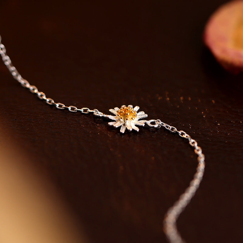 Dainty Flower Anklet