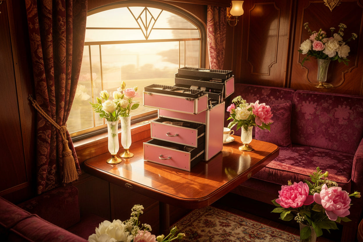 Cosmetic Train Case