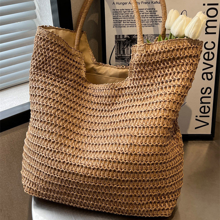 Woven Straw Bag