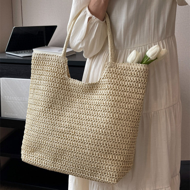 Woven Straw Bag