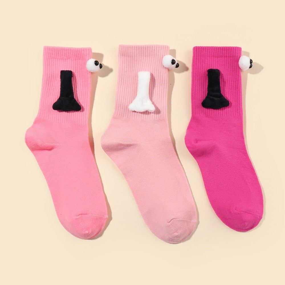 Hand-holding Socks