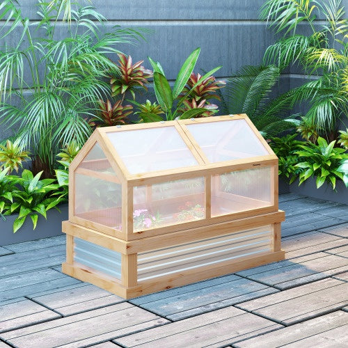 Raised Garden Bed Greenhouse