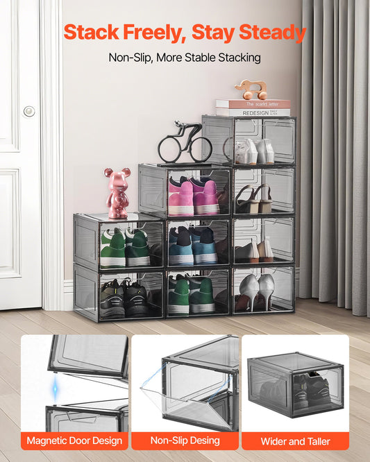 Stackable Shoe Box Style Storage