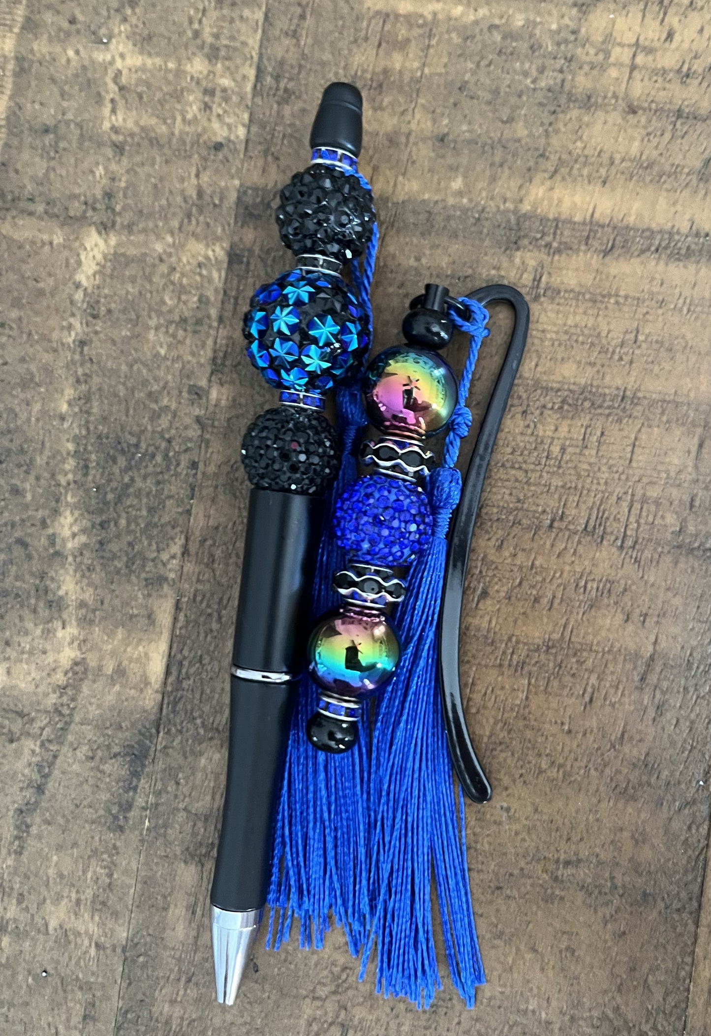 Bookmarks and Pen Set with Tassels