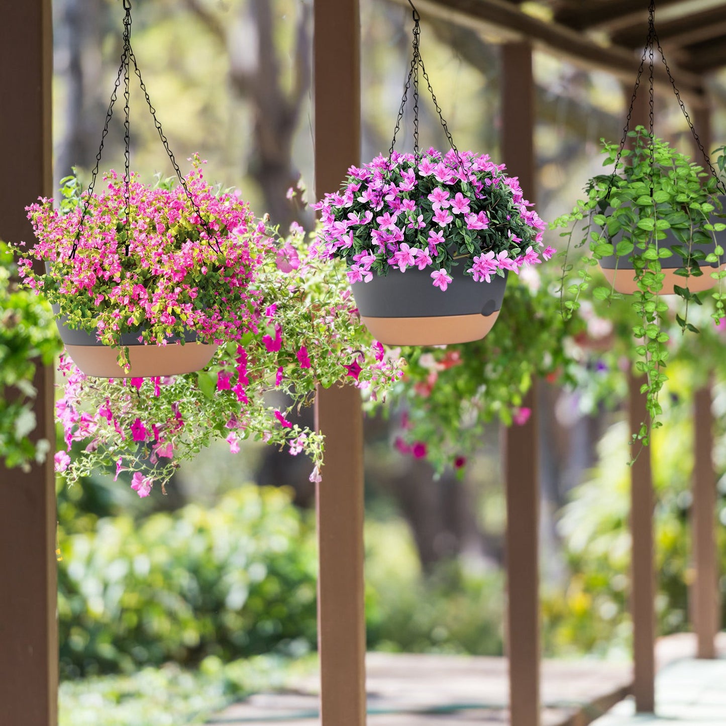 Hanging Flower Pot Set