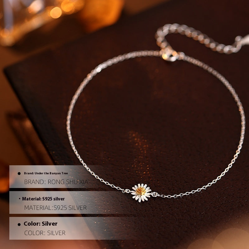 Dainty Flower Anklet